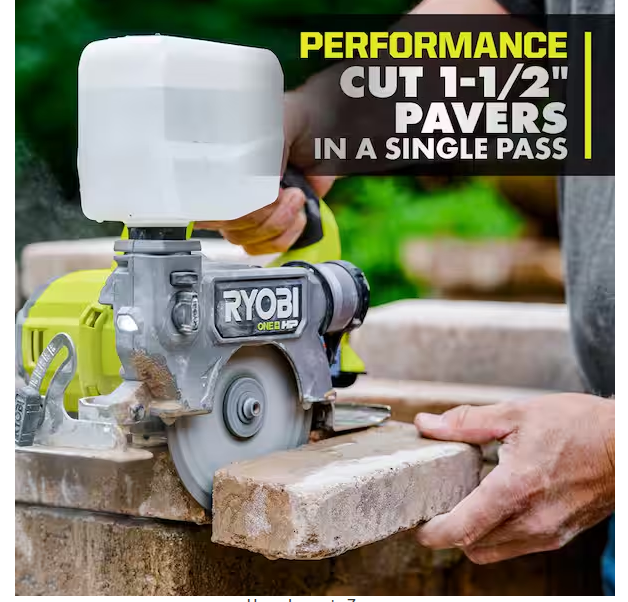 Cordless Handheld Masonry Tile Saw 3